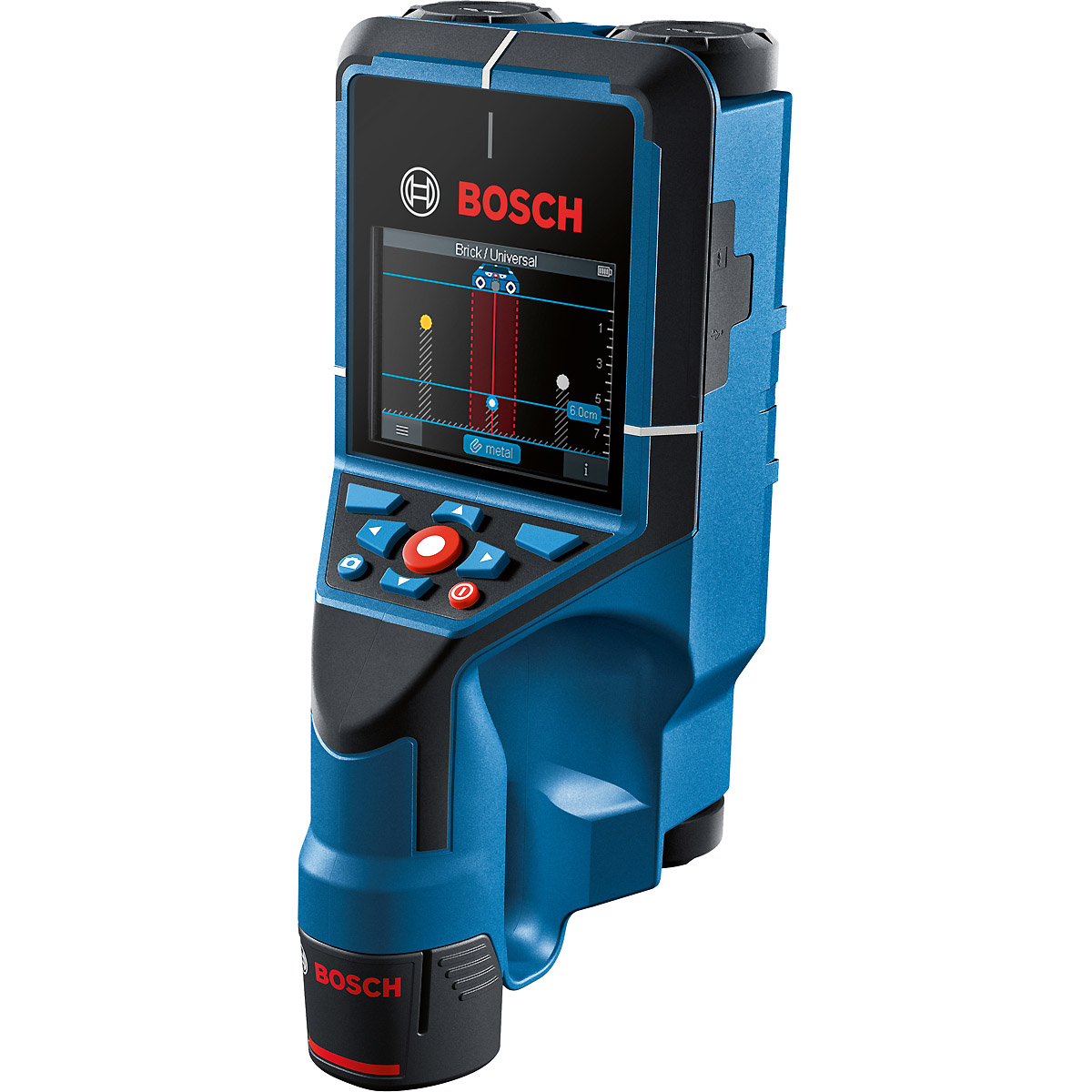 Bosch Ortungsgerät Wallscanner D-tect 200 C mit 1x Akku GBA 12V 2.0Ah