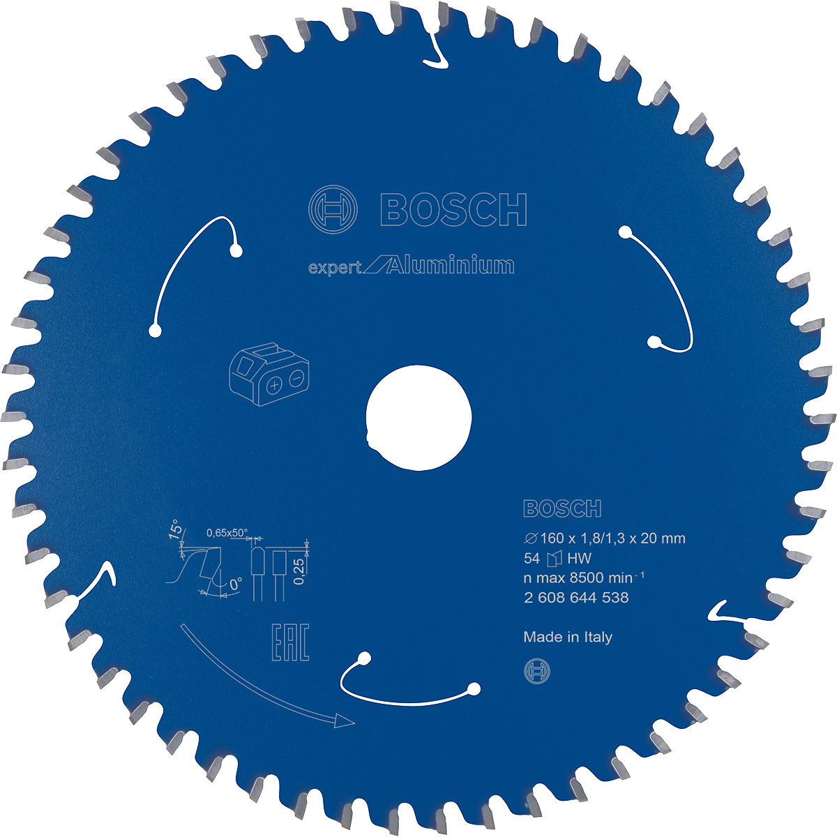 Bosch Akku-Kreissägeblatt Expert for Aluminium