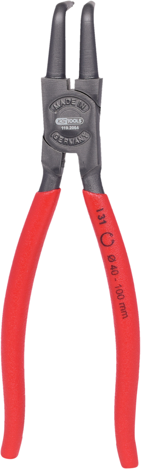 KS Tools Innen-Sicherungszange, abgewinkelt