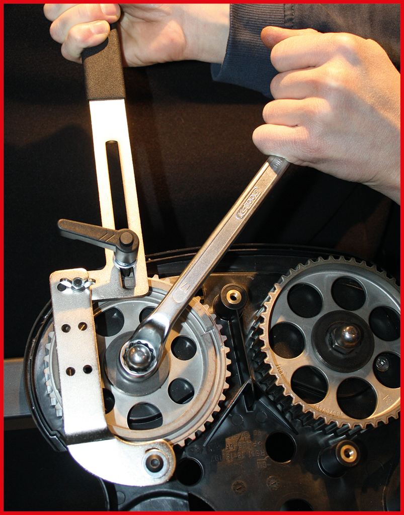 KS Tools Universal Arretierwerkzeug - Gegenhalter für Nockenwellenräder