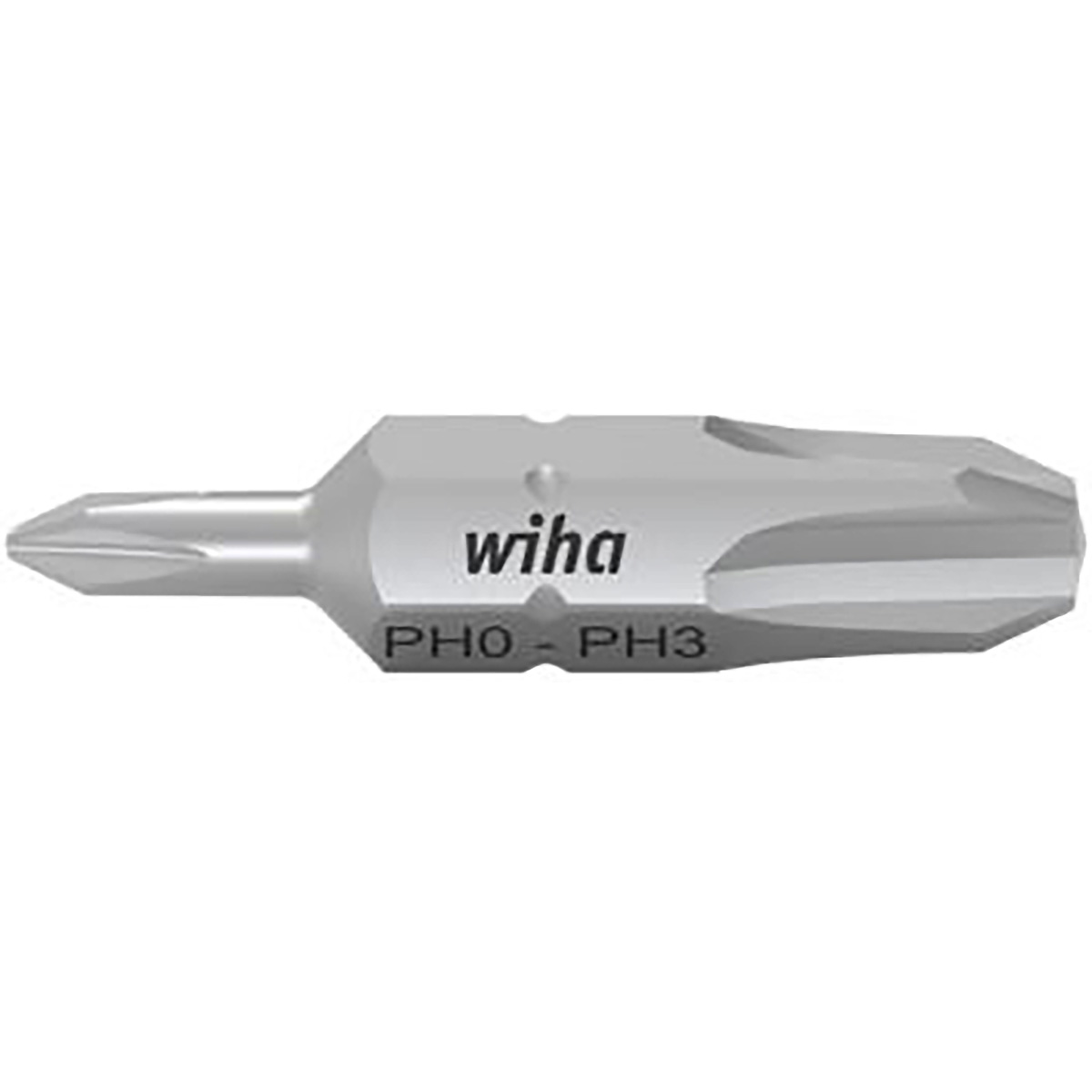 Wiha Bit Set Doppelbit Phillips (PH0/PH3) 10-teilges Set in Box