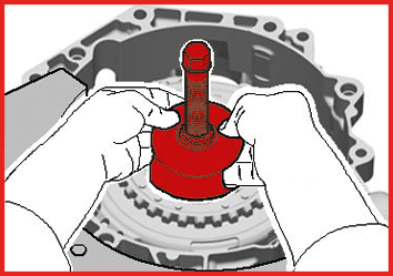KS Tools DSG Kupplungswerkzeug-Satz, 4-tlg