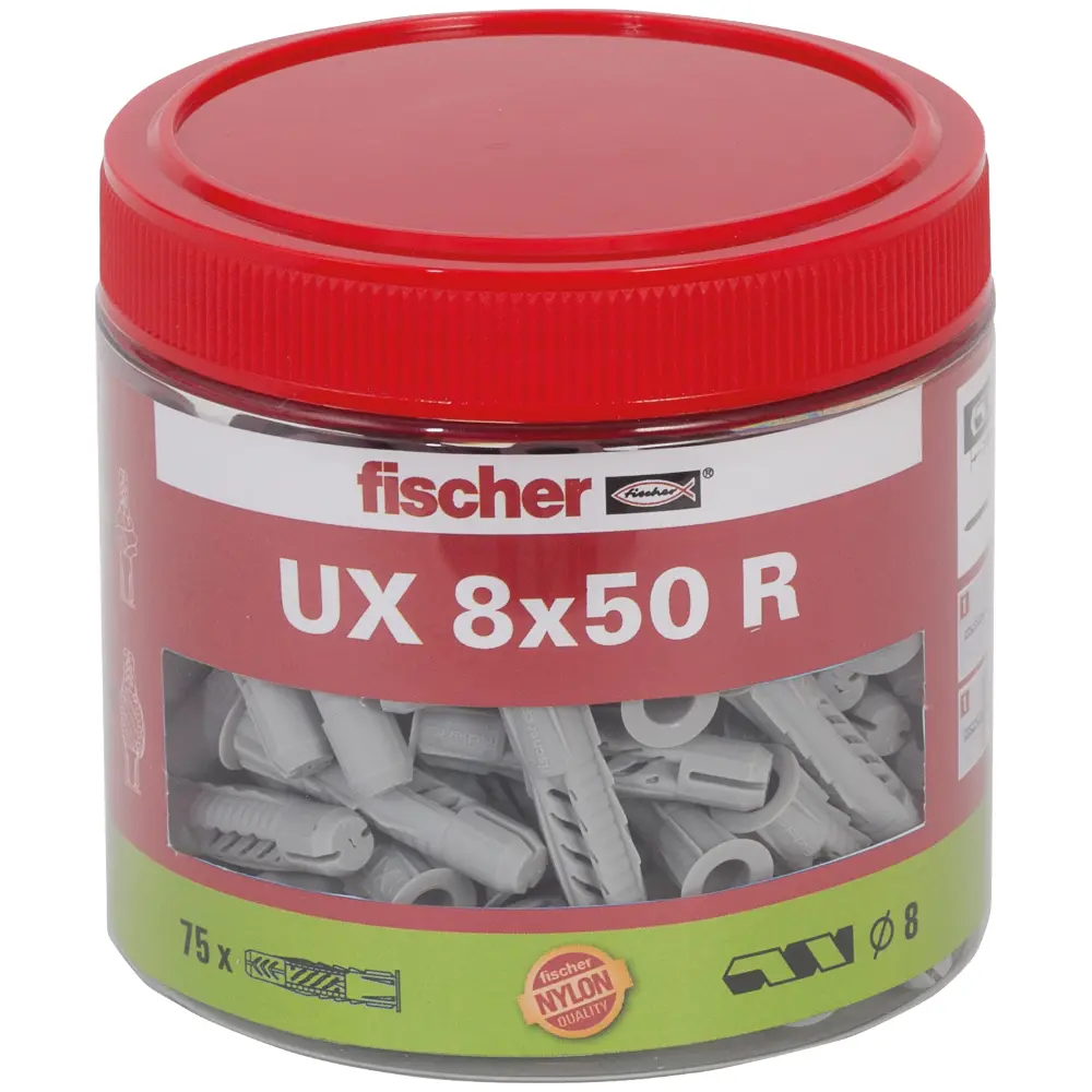 Fischer Universaldübel UX 8x50 R Dose (75)