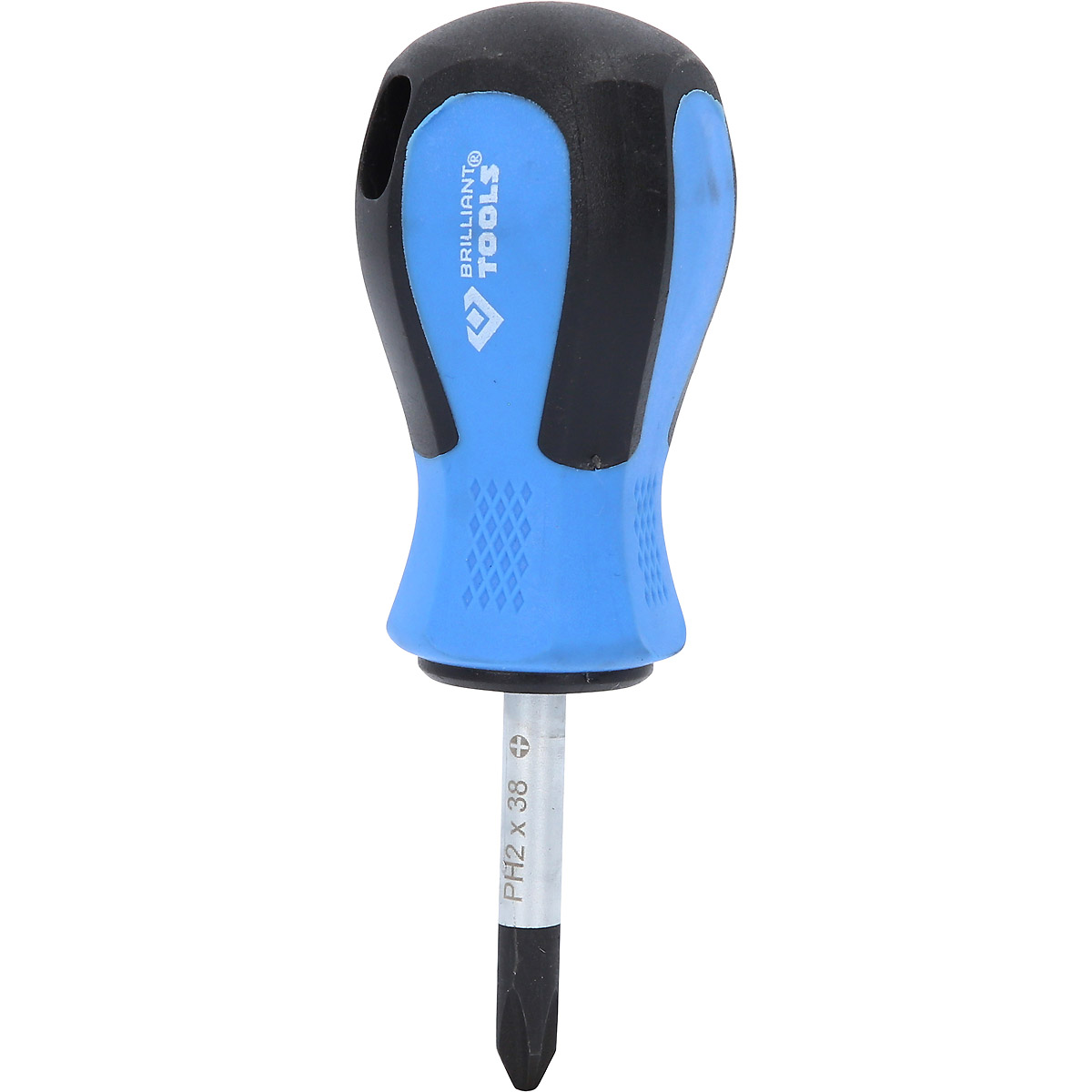Brilliant Tools Schraubendreher, PH Phillips, PH2 x 38 mm, kurze Form