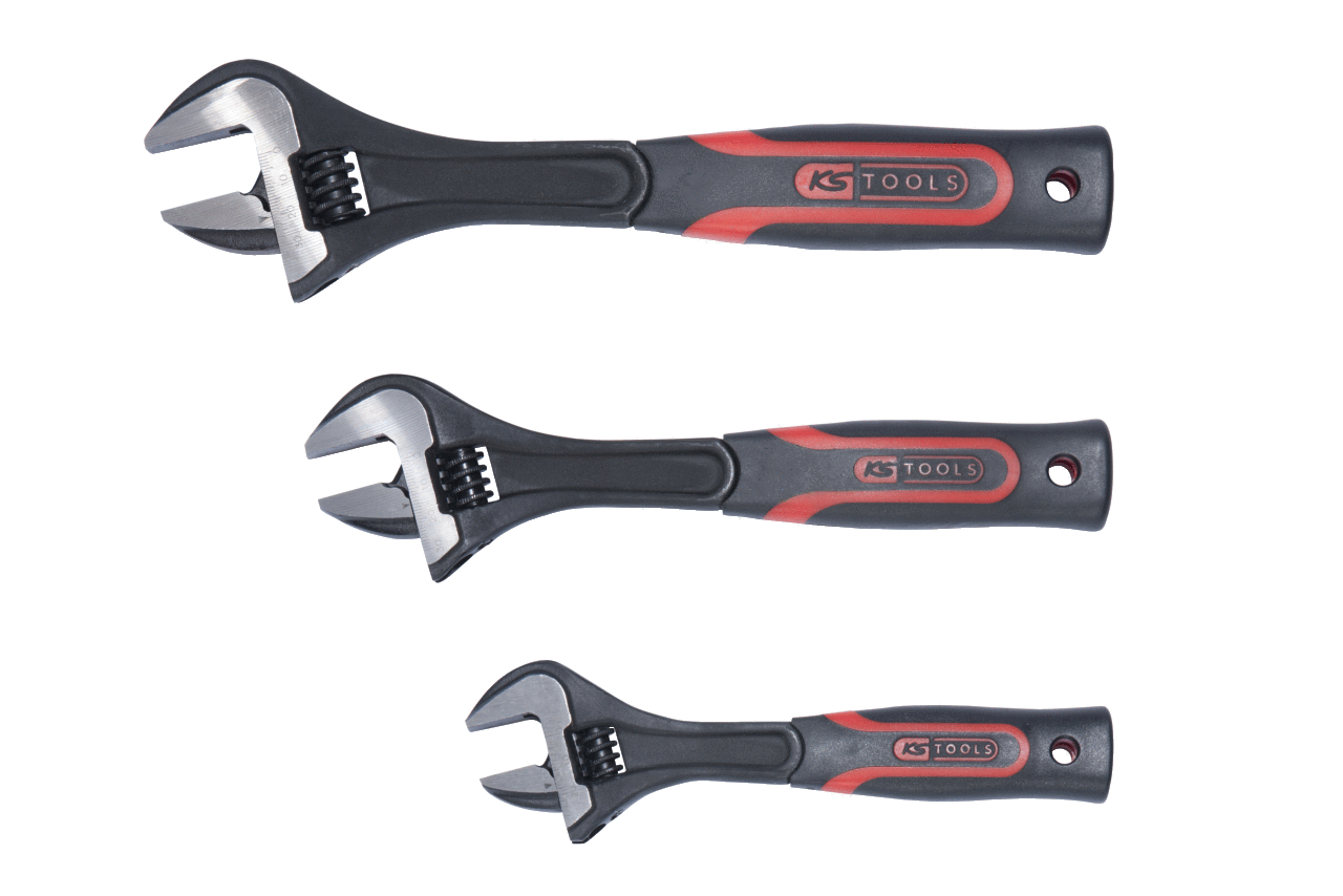 KS Tools Rollgabelschlüssel-Satz 2-Komponentengriff, 3-tlg