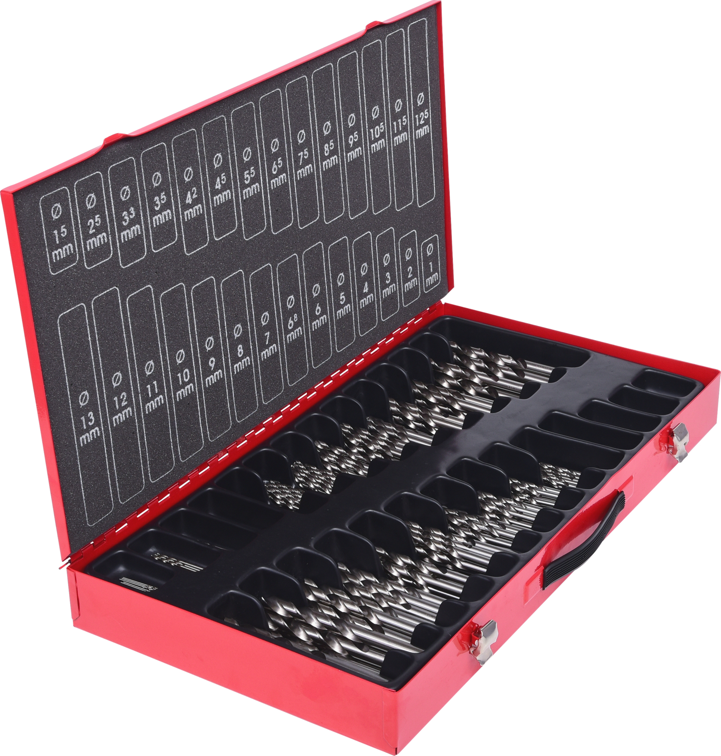 KS Tools HSS-G Spiralbohrer-Satz, 230-tlg, 1-13mm