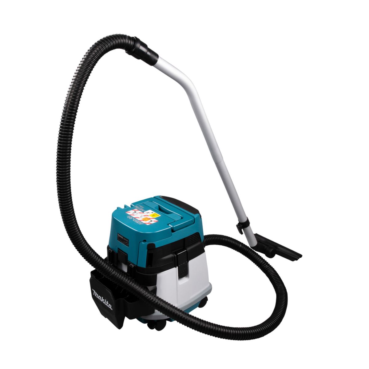 Makita Akku-Staubsauger 15L 2x18V Trocken (ohne Akku, ohne Ladegerät) inkl. AWS Funk-Adapter WUT01