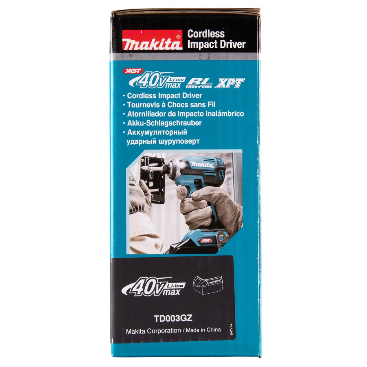 Makita Akku-Schlagschrauber XGT 40V max. (ohne Akku, ohne Ladegerät) TD003GZ
