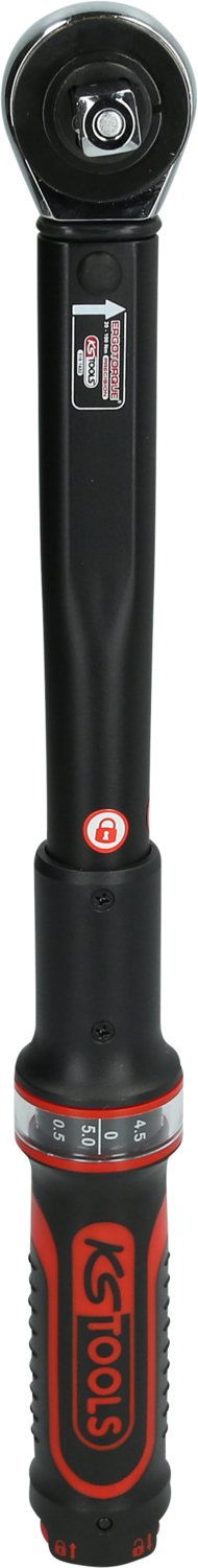 KS Tools ERGOTORQUE®precision Ratschen-Drehmomentschlüssel Drehknopf