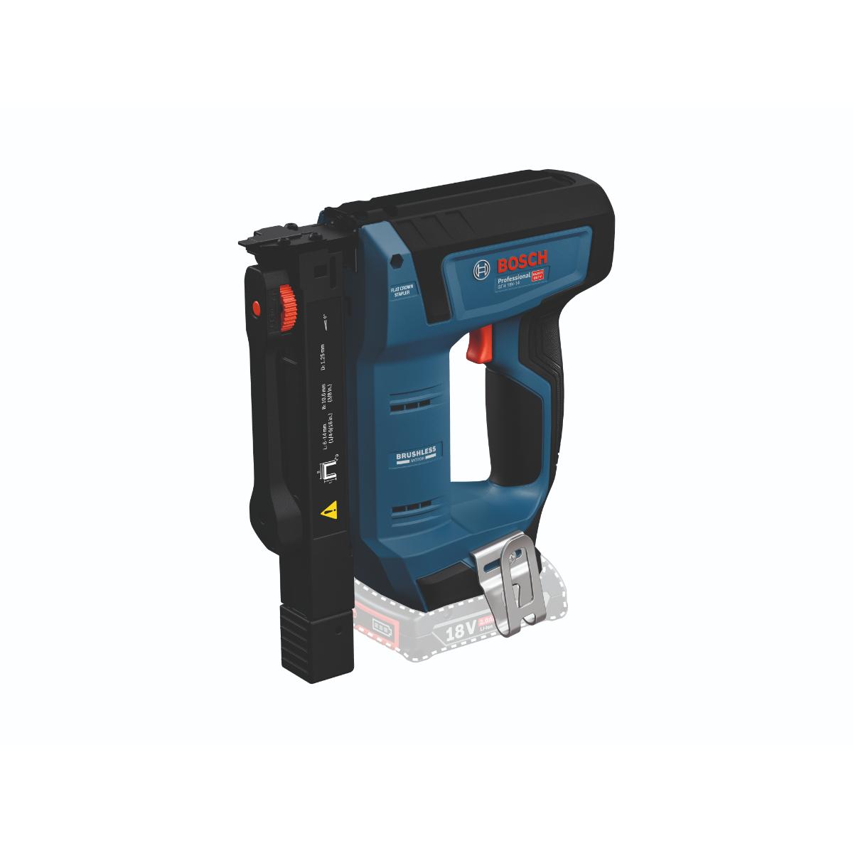 Bosch Akku-Holzklammerer GTH 18V-14 in L-BOXX