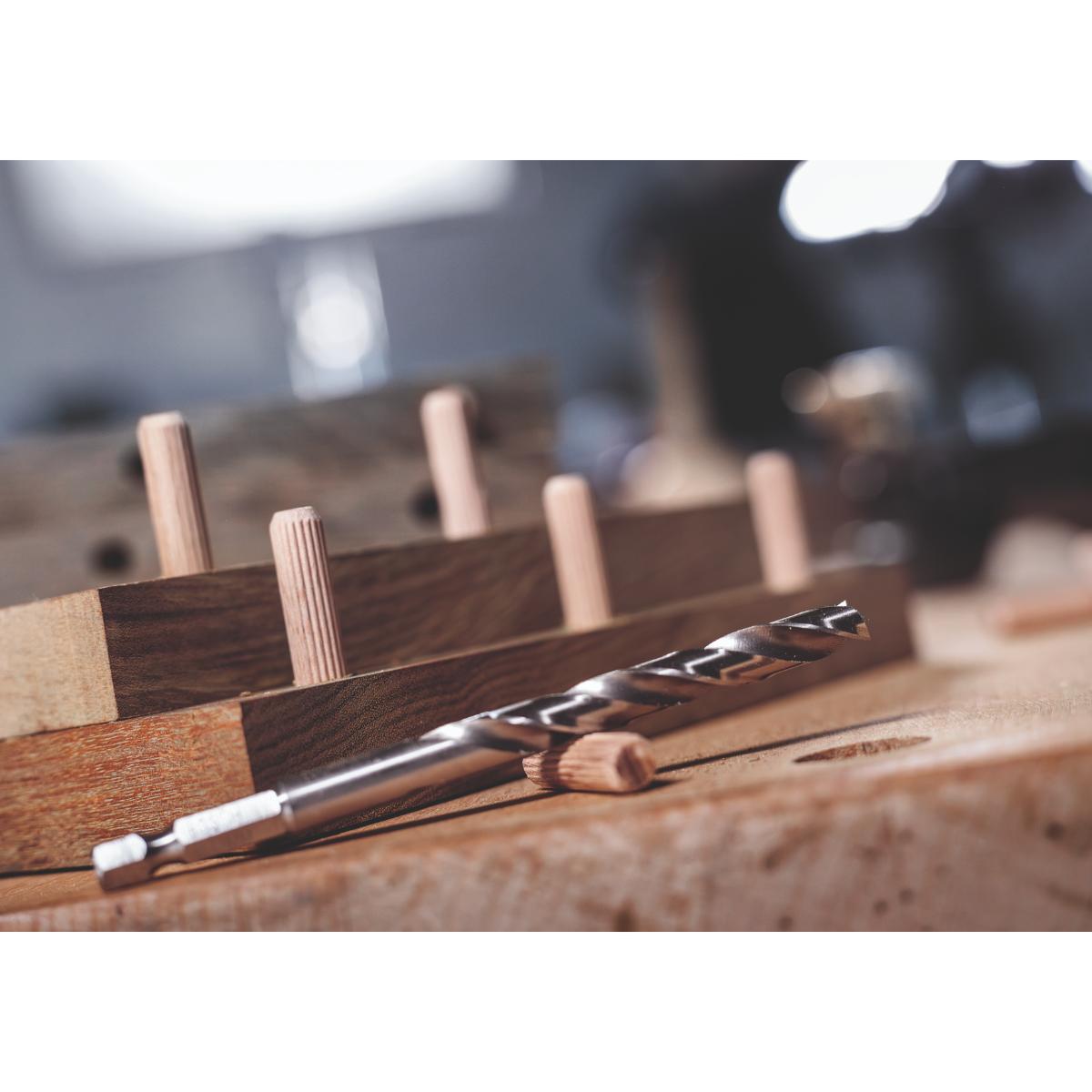Bosch PRO Wood HSS-Holzspiralbohrer, 5x44x98 mm