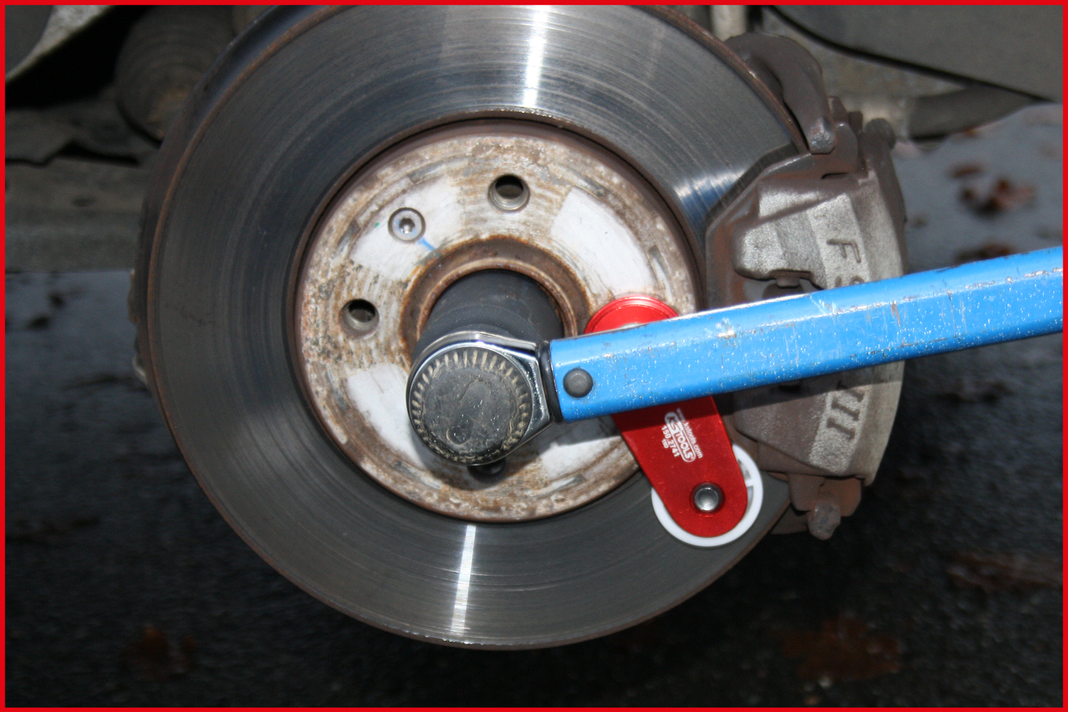 KS Tools Radnabengegenhalter-Satz, 6-tlg