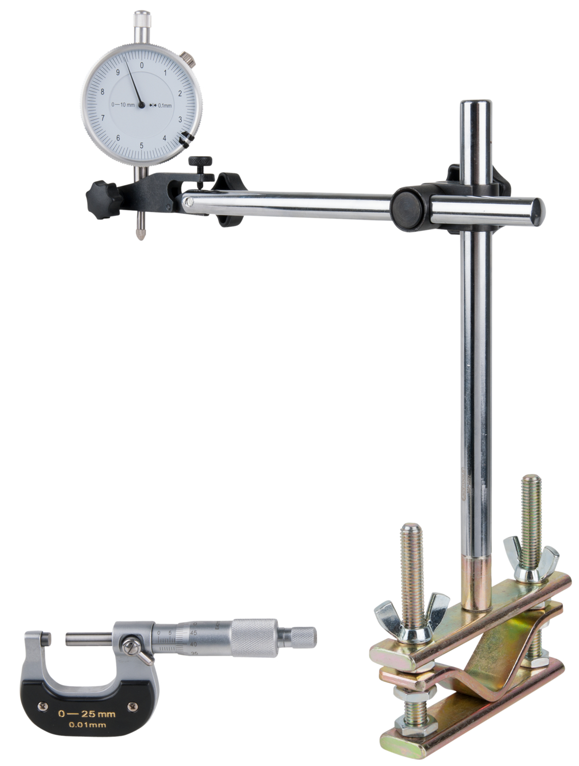 KS Tools Bremsscheiben-Messwerkzeug-Satz, 4-tlg