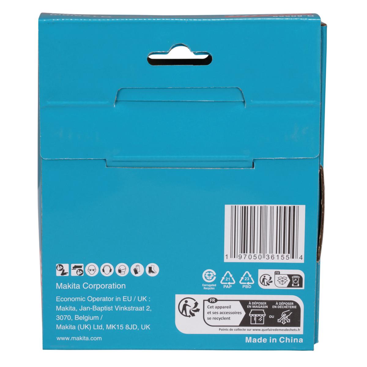 Makita Schleiftopf grob Ø 125 mm, grob, Für Beton