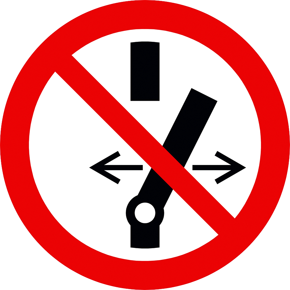 KS Tools Warnschild-Hybrid Schalter