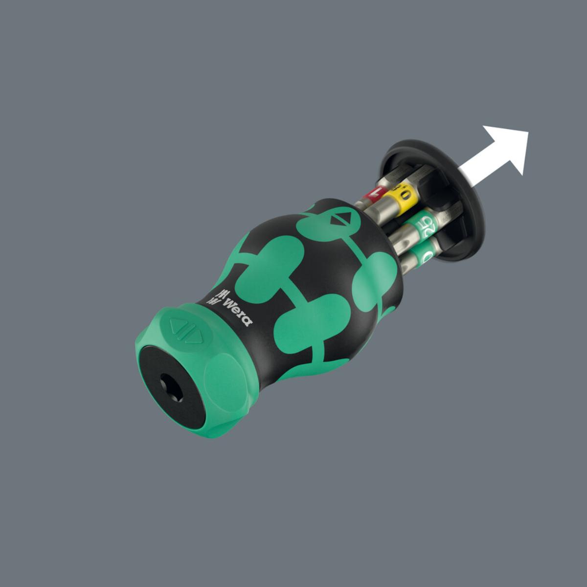 Wera Kraftform Kompakt Stubby Magazin RA 1, 6-teiliges Set