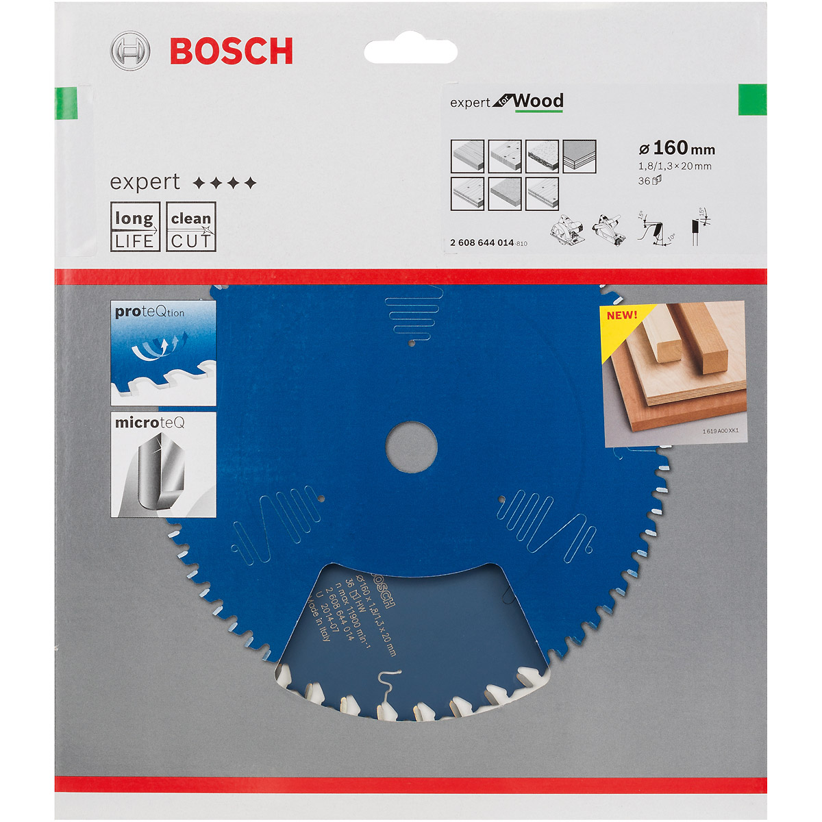 Bosch Kreissägeblatt Expert for Wood ø 160 mm