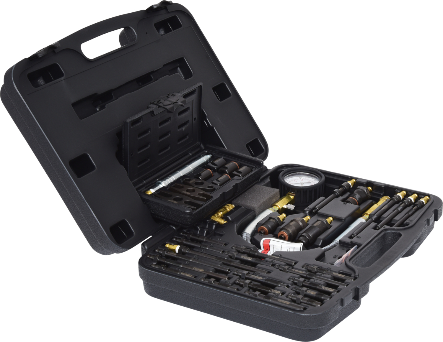 KS Tools Kompressionsprüfgerät-Satz für Dieselmotoren, 36-tlg