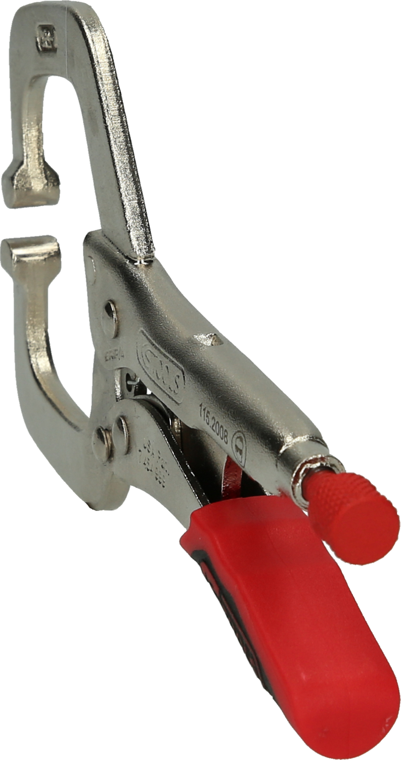 KS Tools Schweiß-Klammer-Gripzange mit Easy-Release