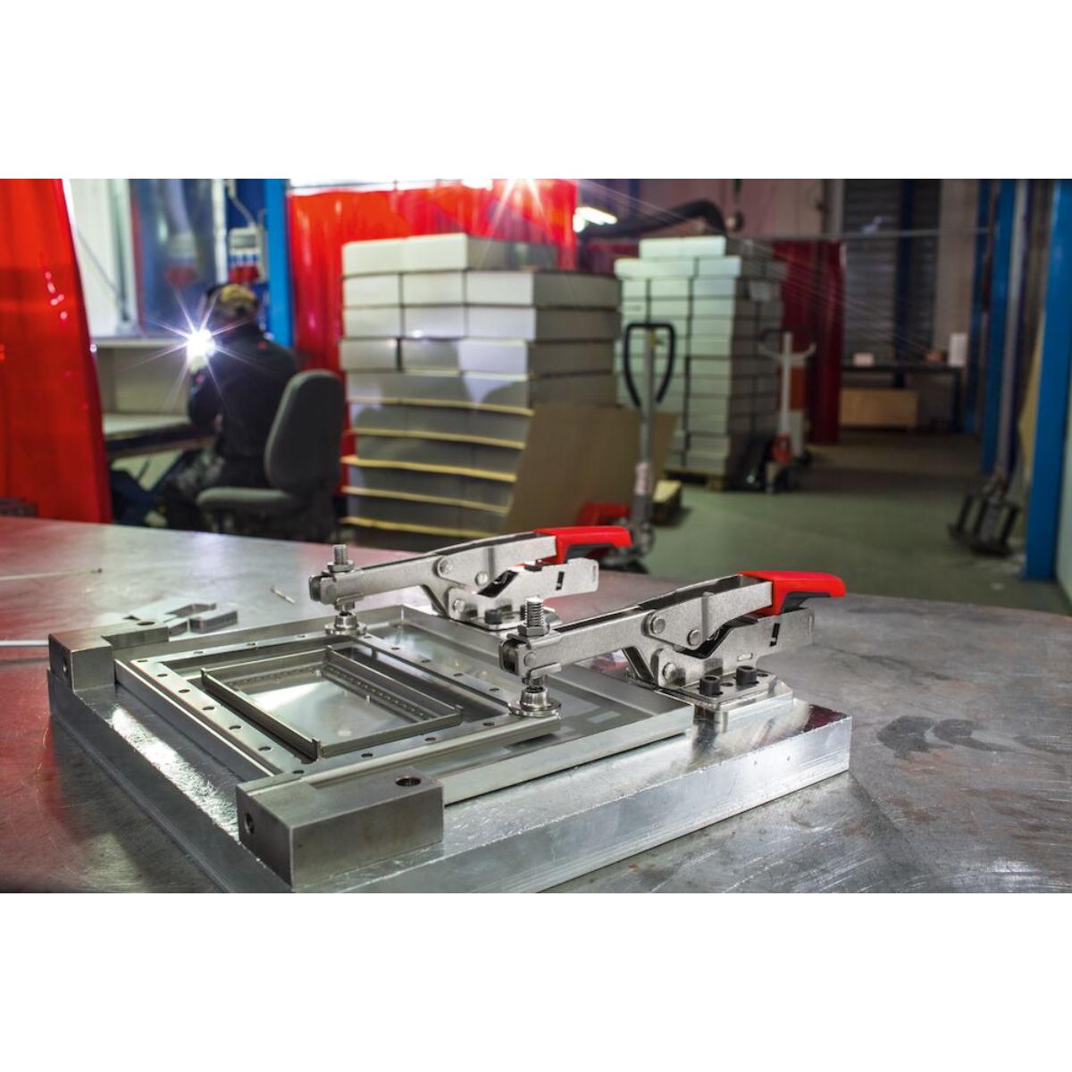 Bessey Waagrechtspanner mit offenem Arm und waagrechter Grundplatte STC-HH