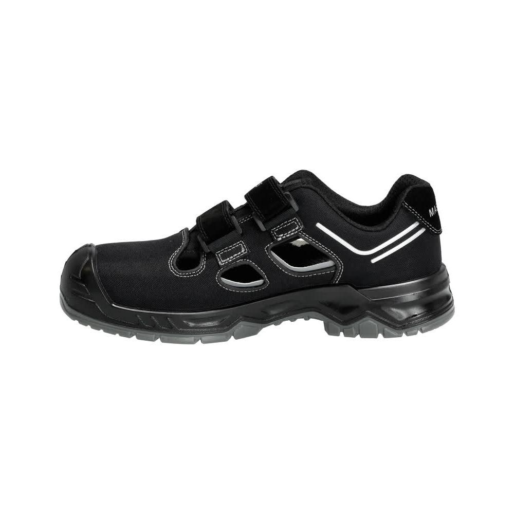 MASCOT Sicherheitssandale Schwarz/Silber S1P