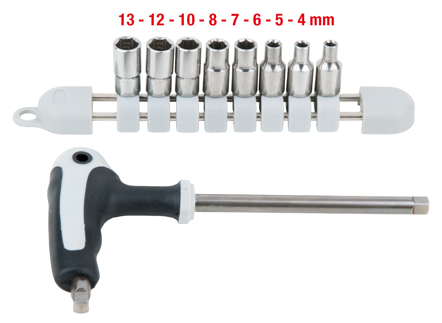 KS Tools EDELSTAHL Steckschlüssel-Satz, 9-tlg