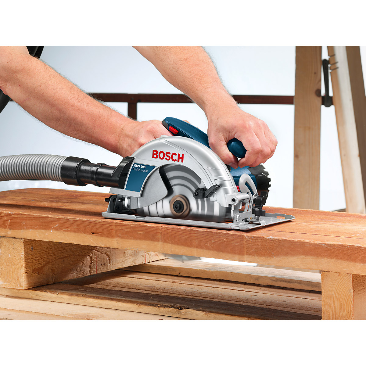 Bosch Handkreissäge GKS 190, im Karton