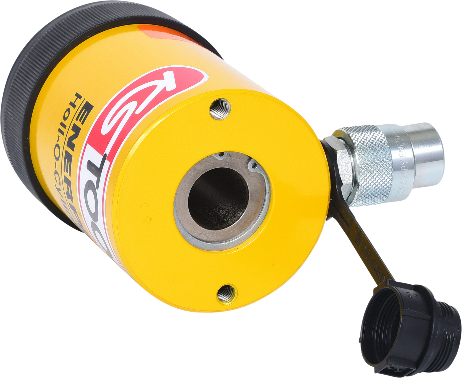KS Tools Hohlkolben-Hydraulik-Zylinder mit Spindel