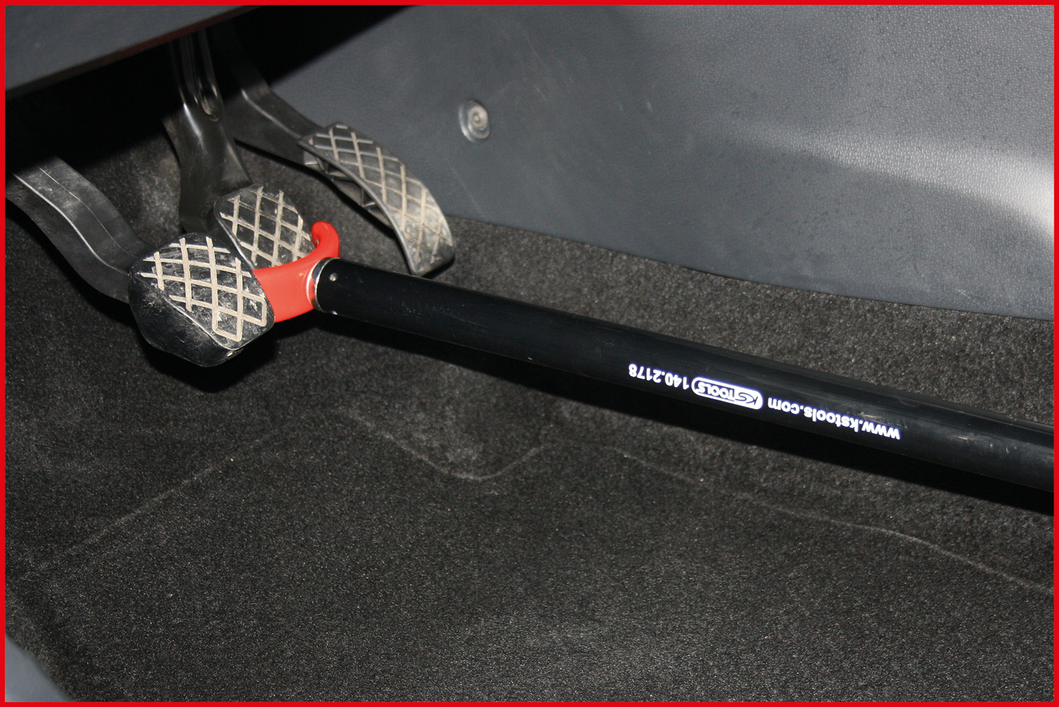 KS Tools Teleskop-Motorhauben- und Heckklappenstütze, 64-109cm