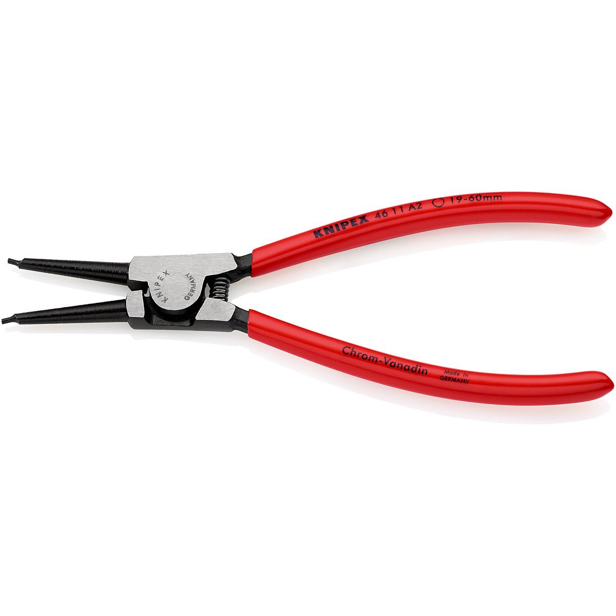 KNIPEX Sicherungsringzange atramentiert