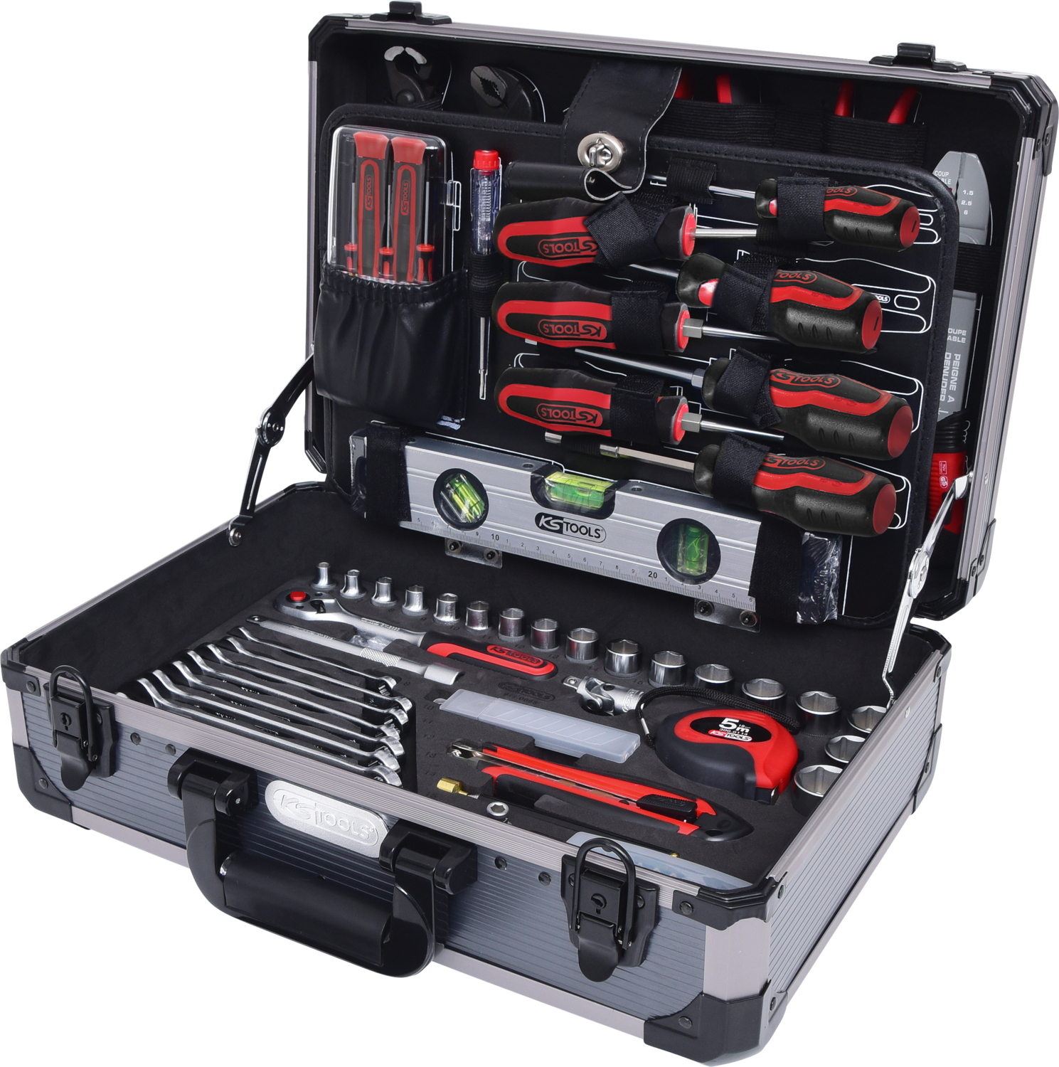 KS Tools 3/8" Universal-Werkzeug-Satz, 165-tlg