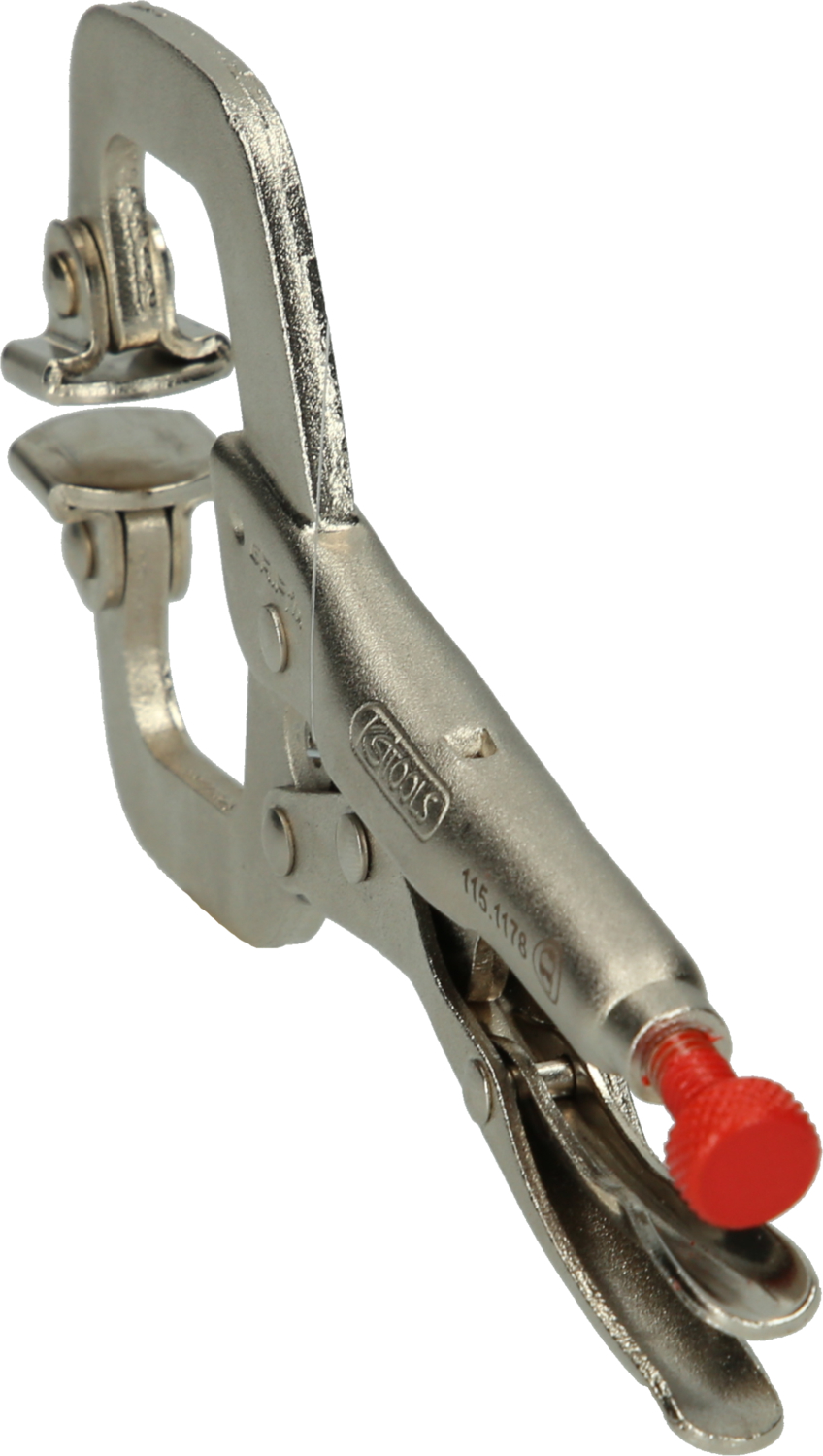 KS Tools Schweiß-Klammer-Gripzange beweglichen Spannbacken 0-25mm