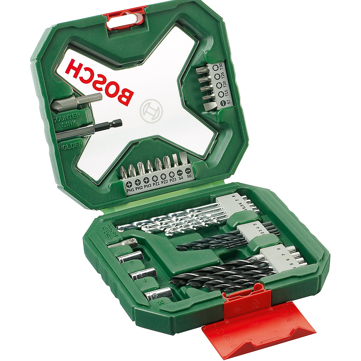 Bosch X-Line Classic Bohrer- und Schrauber-Set, 34-teilig
