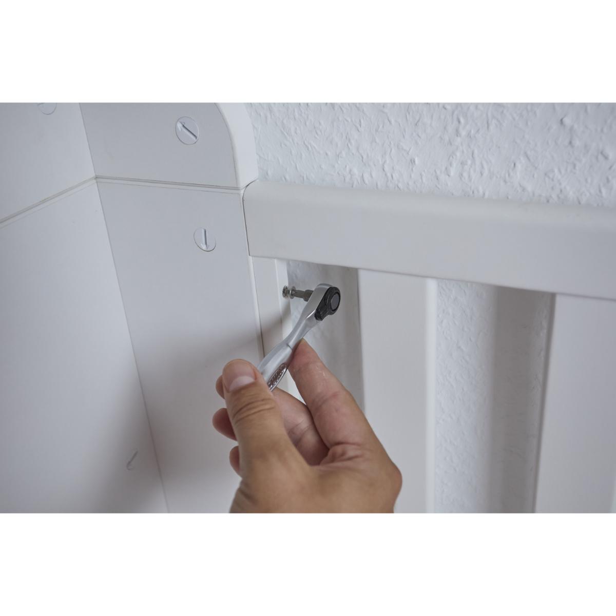 Wiha Bit-Ratsche 90 mm mit Daumenrad Außensechskant 1/4 zoll