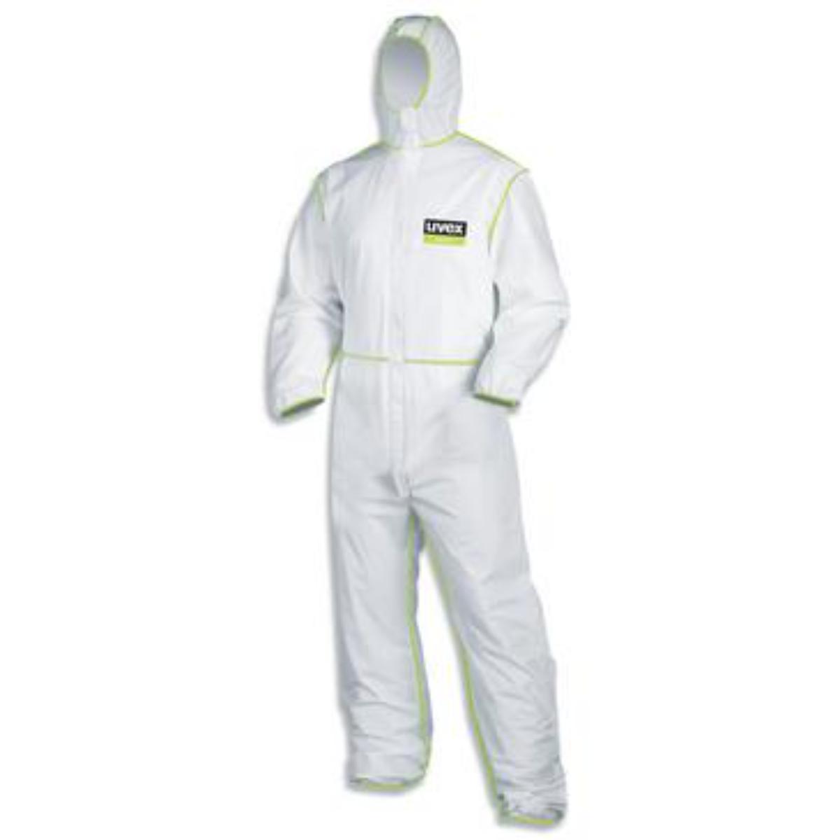 Uvex 5/6 comfort Einwegschutz-Overall weiß/lime