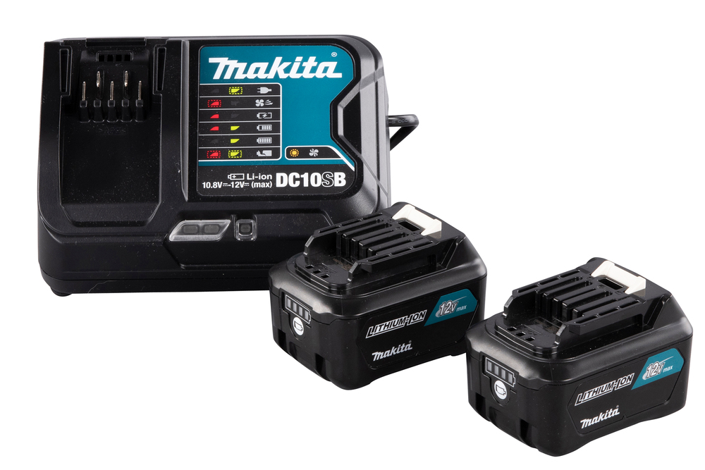 Makita Power Source-Kit 12V max. / 2x4,0 Ah - 191L68-0