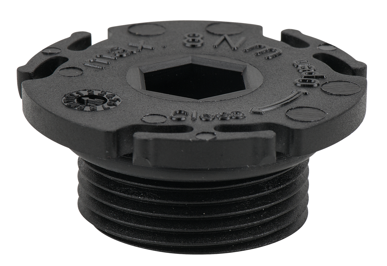 KS Tools Ölablassschraube, Innen6kant 10mm, M24x1,5x12mm, 10er-Pack