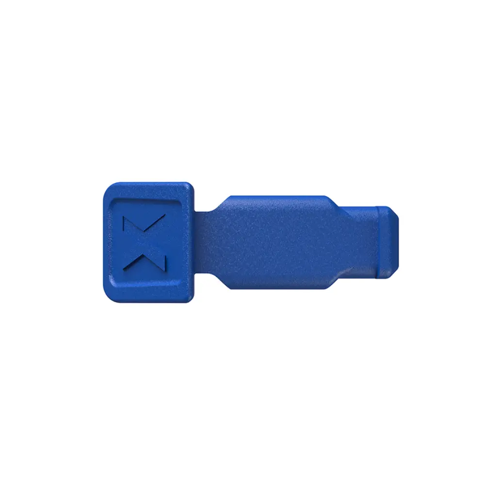 KNIPEX ColorCode Clips blau (10 Stück) 21 mm