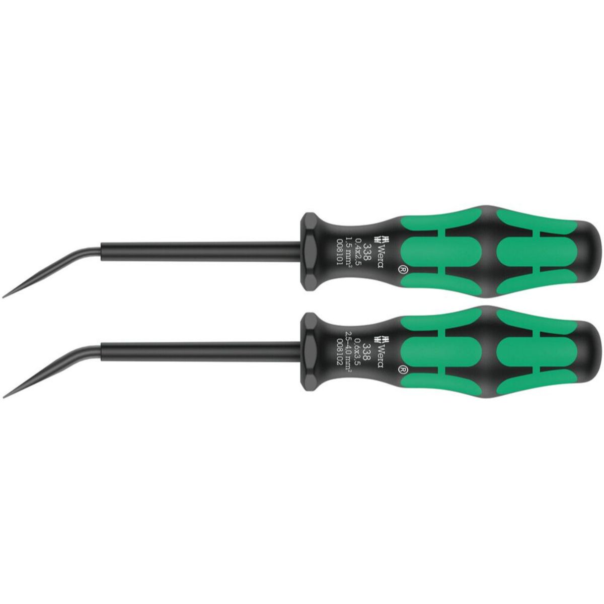 Wera 338/2 Reihenklemmen-Betätigungswerkzeug Set, 2-teilig