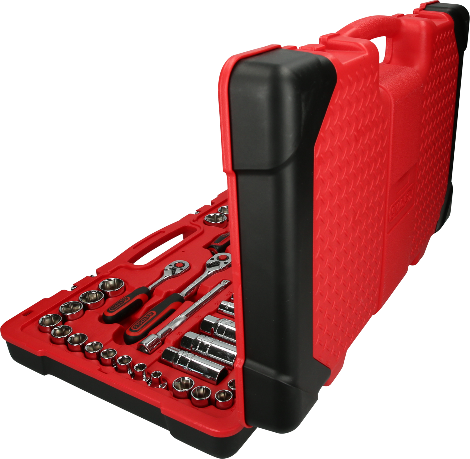 KS Tools 1/4"+3/8" CHROMEplus Steckschlüssel-Satz, 100-tlg