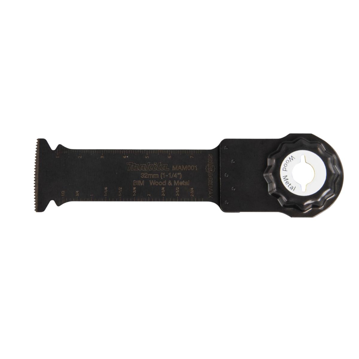 Makita Tauchsägeblatt BiM, MAM001 - 32x80 mm - 1,3 mm für Metal und Holz, 5 Stück