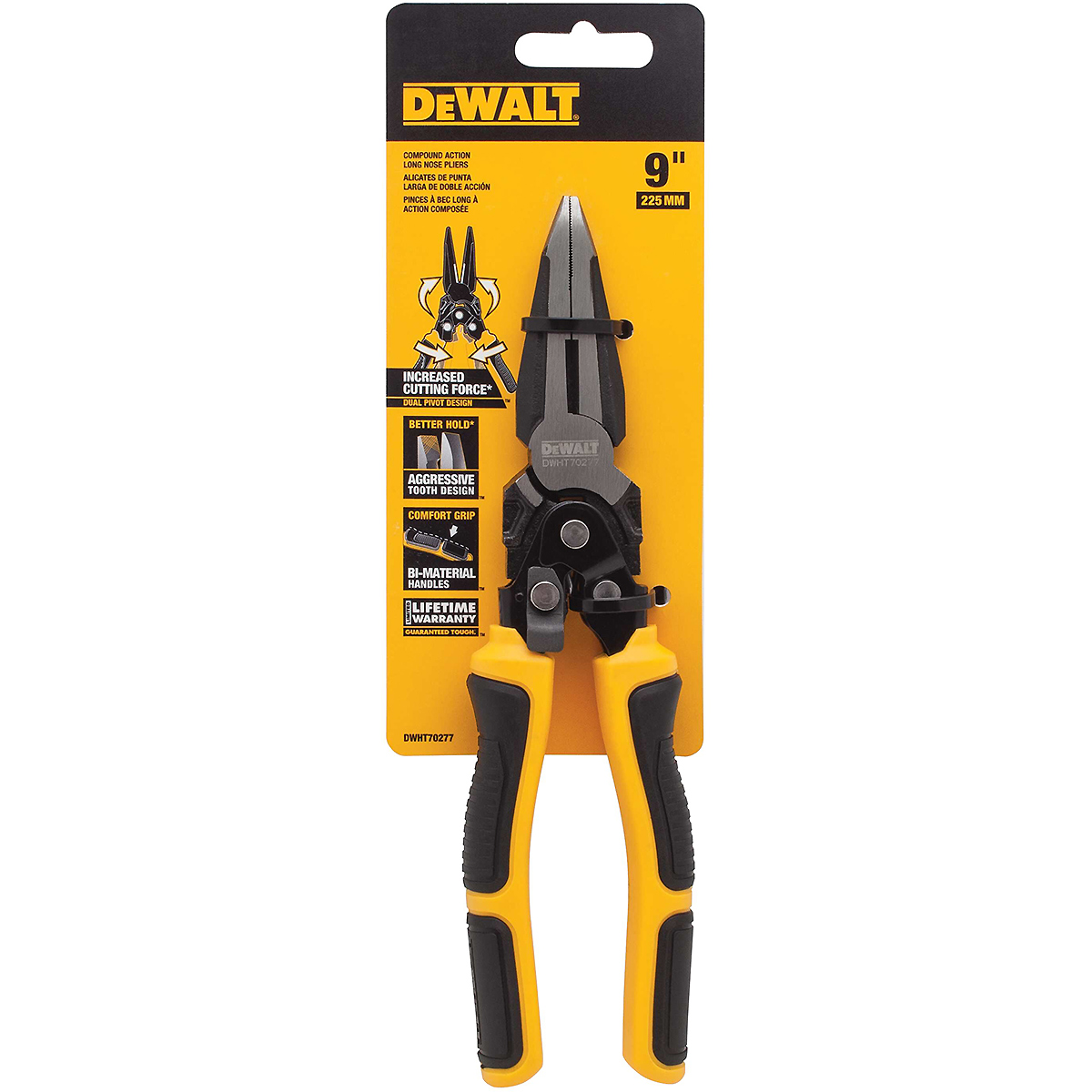 DEWALT Duo-Kraftlangbackenzange