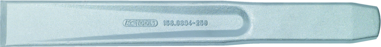 KS Tools Flachmeißel, oval, silber