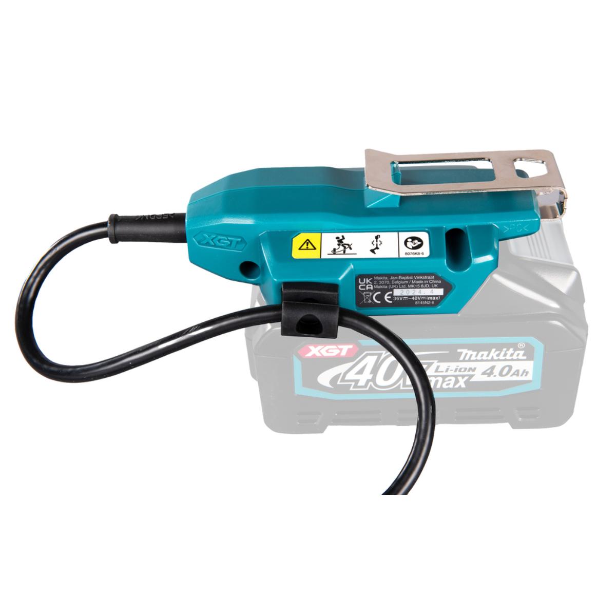 Makita Akku-Adapter XGT 40V 1,6m Länge für Exzenterschleifer - 1914H3-6