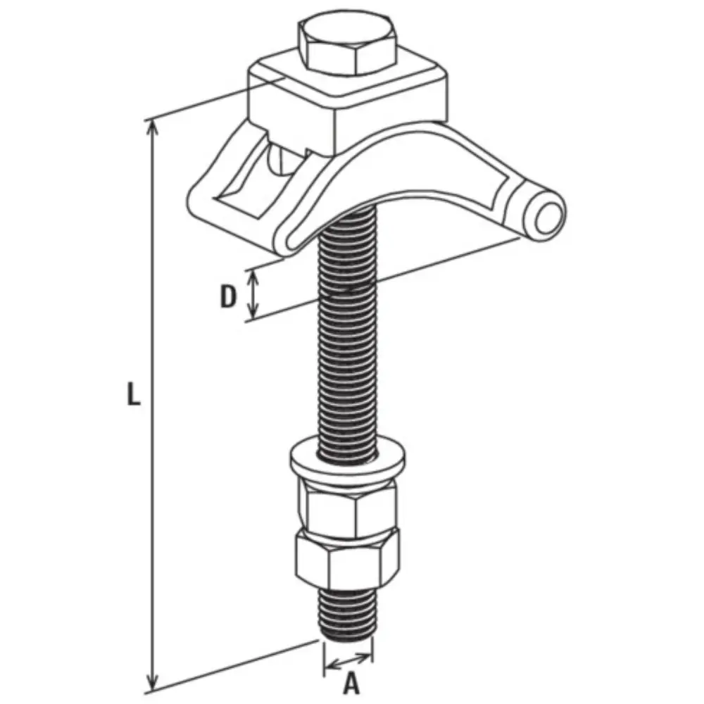 Fischer Trägerklammer FMBC M12