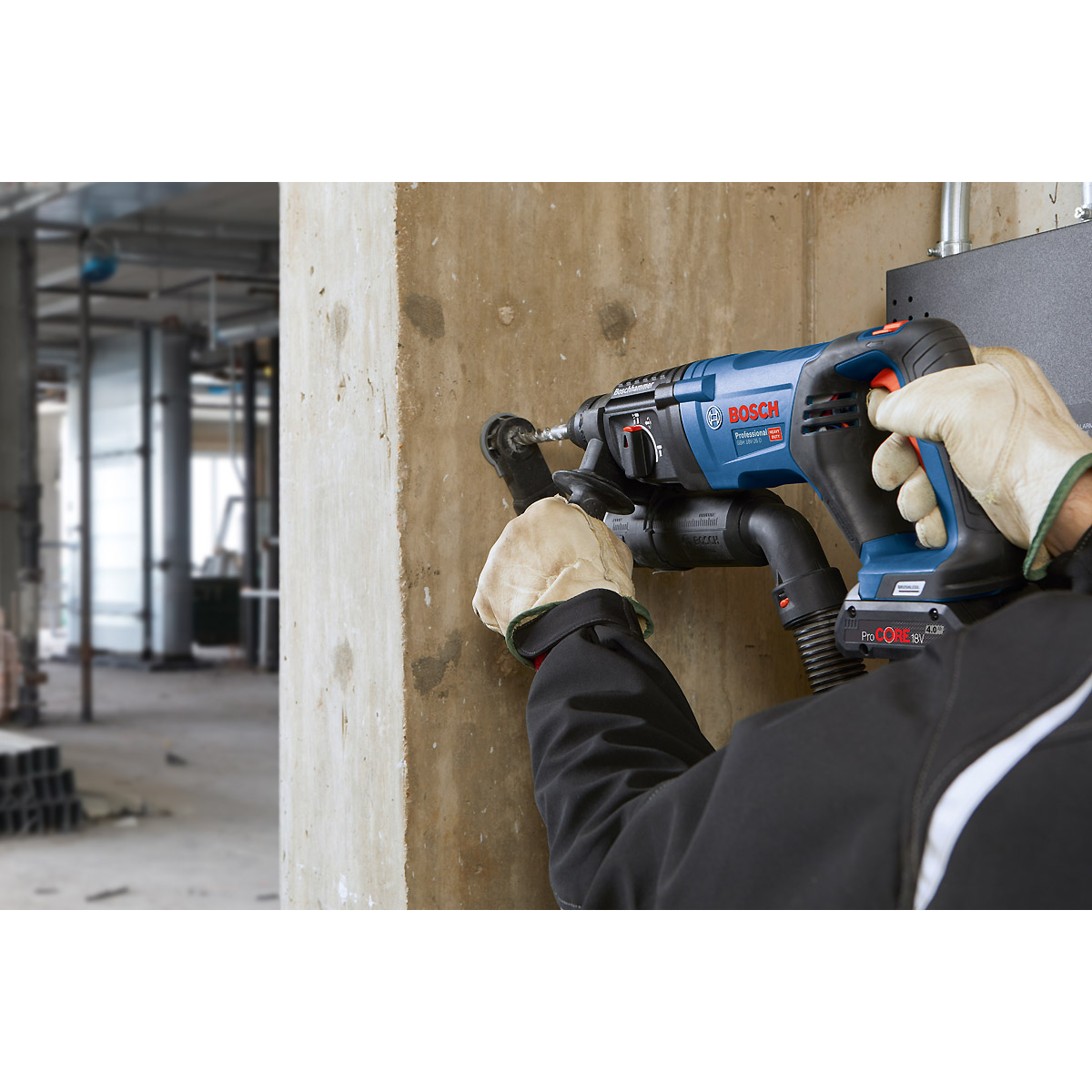 Bosch Akku-Bohrhammer mit SDS plus GBH 18V-26 D, Solo Version