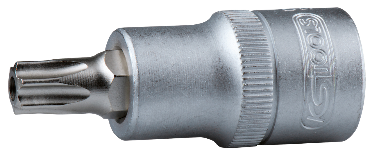 KS Tools 1/2" Bit-Stecknuss Torx mit Stirnlochbohrung