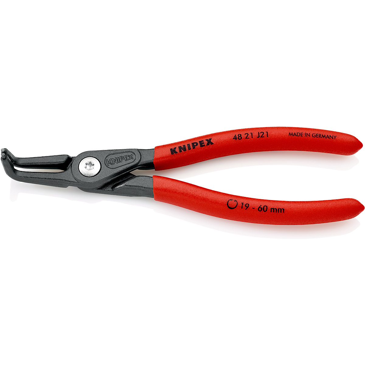 KNIPEX Präzision-Sicherungsringzange angewinkelt