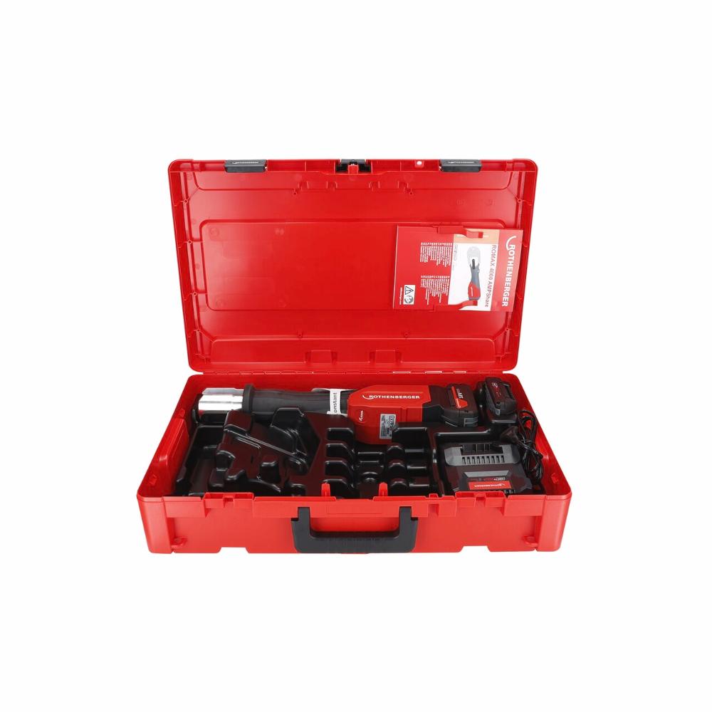 Rothenberger ROMAX 4000 Basic Set 1x2Ah und 1x4Ah, EU AMPShare