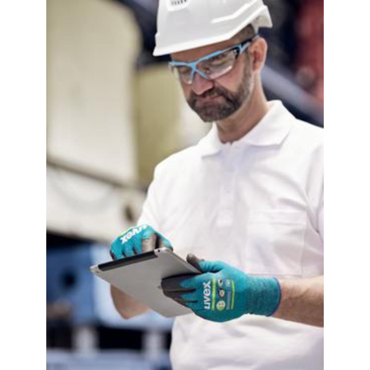 Uvex Bamboo TwinFlex D xg Schnittschutzhandschuh (Touchscreen-Eignung) - 10 Paare